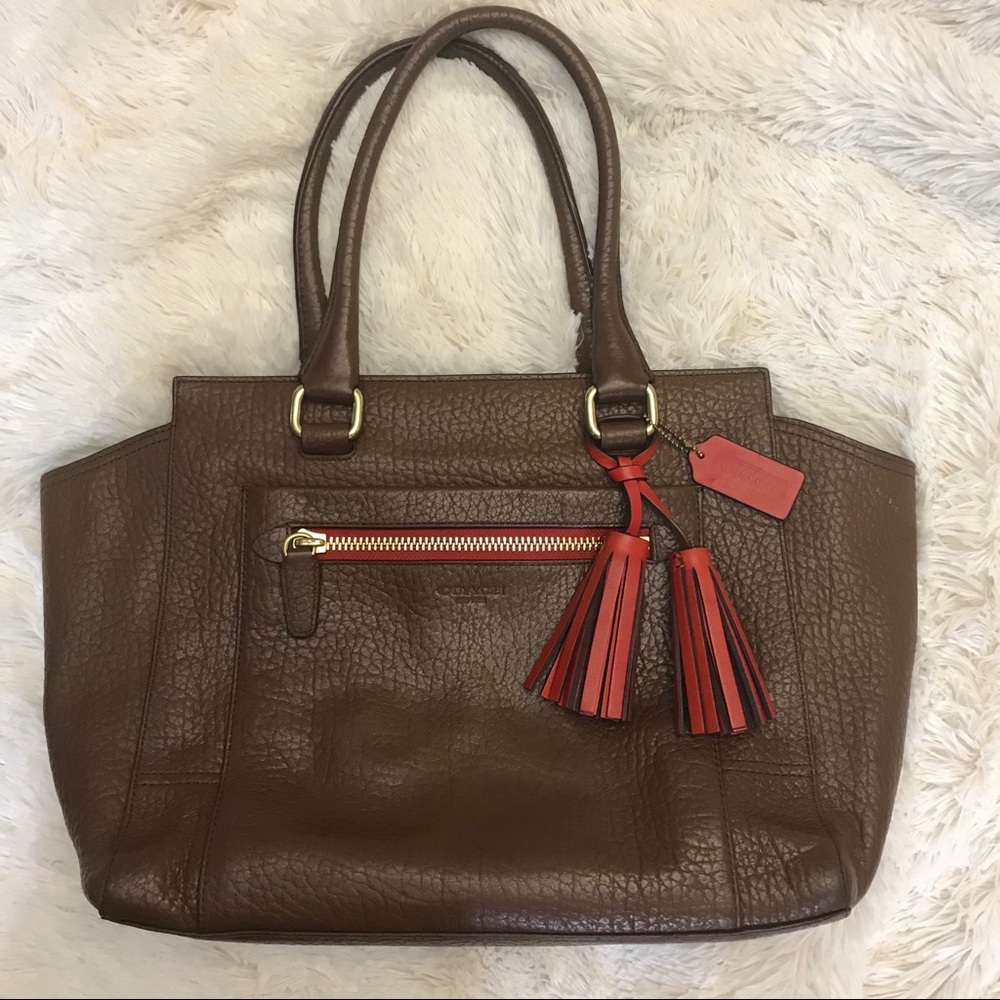 Brown Coach Handbag